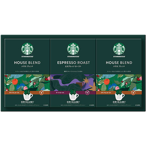 スターバックスオリガミ パーソナルドリップコーヒーギフト C4183536