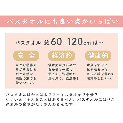 本多タオル バスタオル大好き宣言 おぼろタオル シナモン DS-CIN