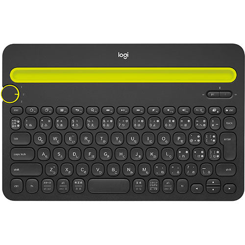 ロジクール logicool Bluetoothマルチデバイスキーボード k480 K480BK