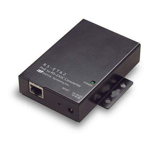 ラトックシステム PoE to RS-232C コンバーター RS-ET62