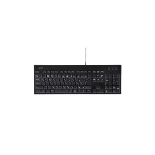 BUFFALO バッファロー i-BUFFALO 水洗い対応キーボード BSKBU12BK