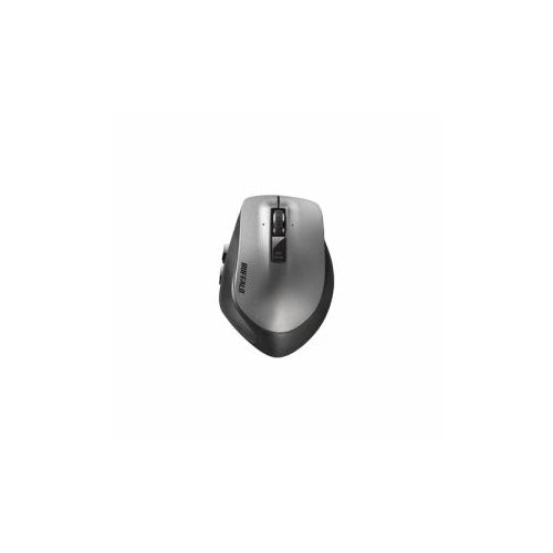 BUFFALO バッファロー BSMLW500MBK Premium Fitマウス 無線/レーザー式/静音/5ボタン/横スクロール/Mサイズ/ブラック