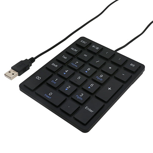 ミヨシ USBテンキー 26キータイプ ブラック TENUS02/BK