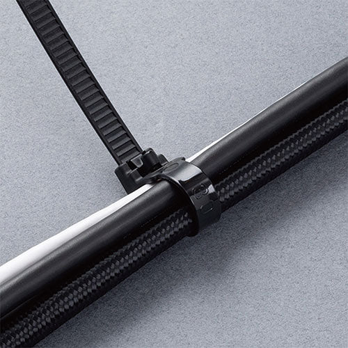 ミヨシ リバースタイ 150mm 10個入 ブラック TVA-BT01/BK