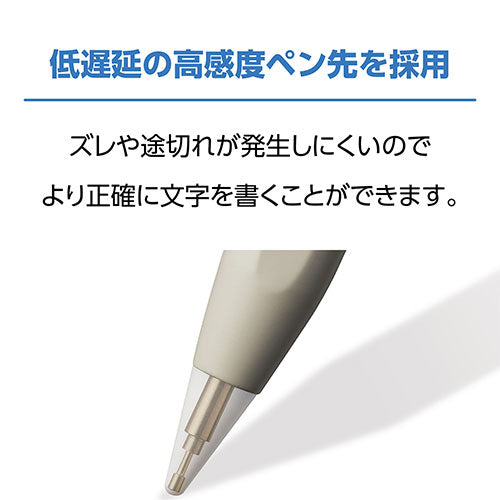 ミヨシ iPad用文字が書きやすいタッチペン レッド系 STP-A02/RD