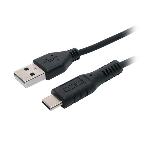 ミヨシ シリコンUSB2.0ケーブル AtoC 0.5m ブラック USB-YCA05/BK