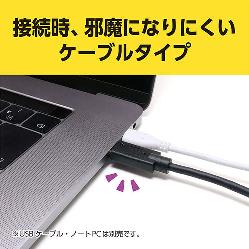ミヨシ USB Type-CtoA変換ケーブル 5cm USA-10G2C/SS