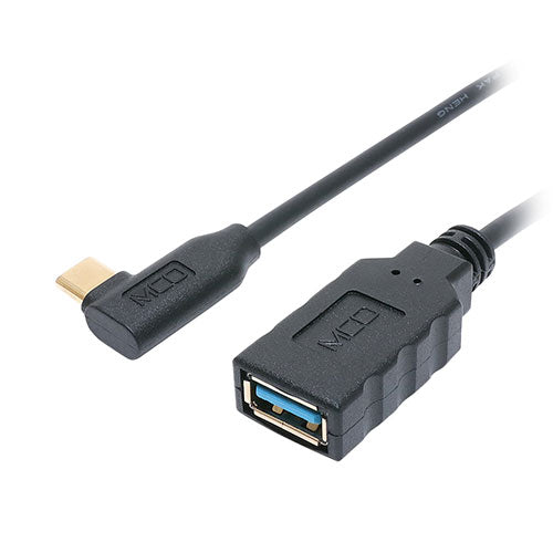 ミヨシ USB Type-CtoA変換ケーブル L型 50cm USA-10G2C/LL