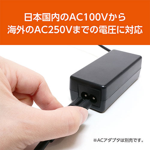 ミヨシ 250V対応電源ケーブル 1.5m MBC-TA215