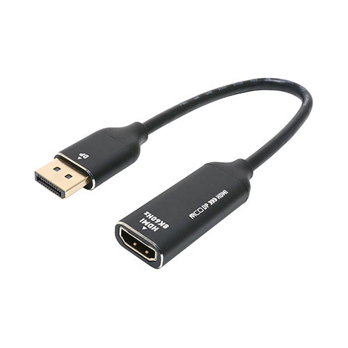 ミヨシ DisplayPort-HDMI変換アダプタ 8K DP-HDA8K1/BK