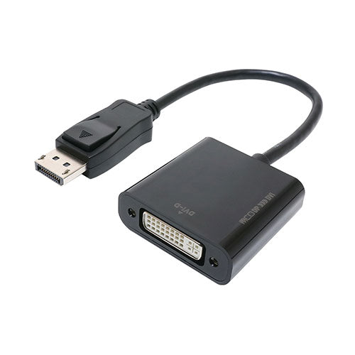 ミヨシ DisplayPort-DVI変換アダプタ DP-DVA1/BK