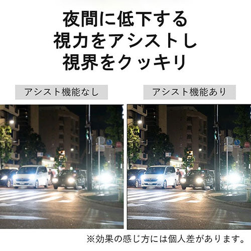 東海光学 夜の運転・ウォーキング・ドライブに! 夜専用メガネ 「ナイトグラス」 BD ブラウンデミ Makuake目標比1710%達成 NG92192BD