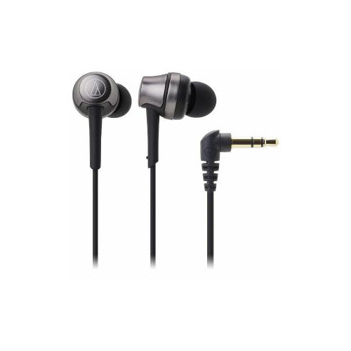 Audio-Technica オーディオテクニカ ATH-CKR50-BK ダイナミック密閉型カナルイヤホン(スティールブラック)