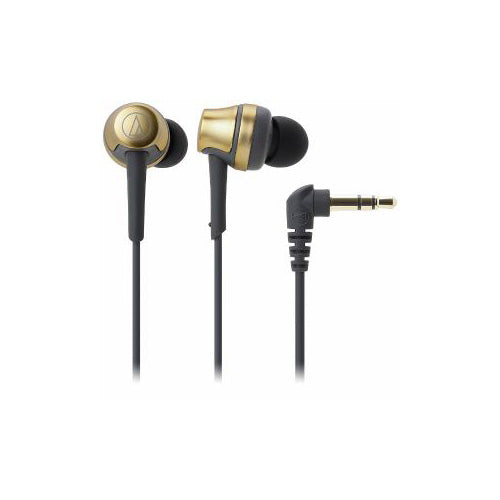 Audio-Technica オーディオテクニカ ATH-CKR50-GD ダイナミック密閉型カナルイヤホン(イエローゴールド)
