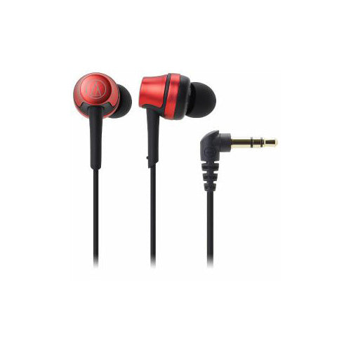 Audio-Technica オーディオテクニカ ATH-CKR50-RD ダイナミック密閉型カナルイヤホン(メタリックレッド)