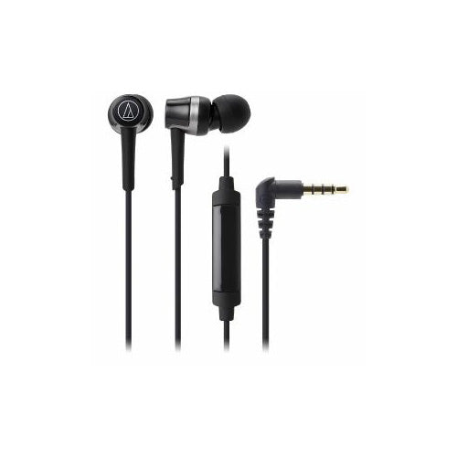Audio-Technica オーディオテクニカ ATH-CKR30IS-BK マイク&コントローラー搭載ダイナミック型カナルイヤホン(ブラック)