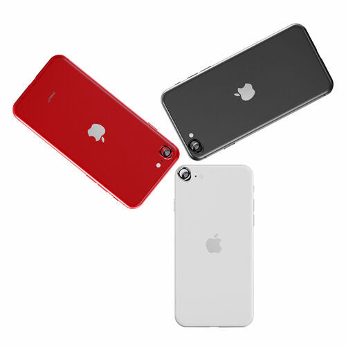 ケンコー・トキナー スマホレンズプロテクター iPhoneSE3/2 ブラック KEN99604