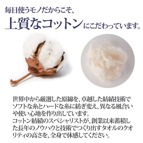 旭紡績 泉州の高級フェイスタオル 若草色 8102522