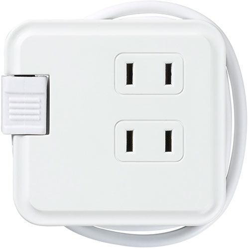 YAZAWA 巻取りモバイルタップ3個口0.6m ホワイト H2M3006WH