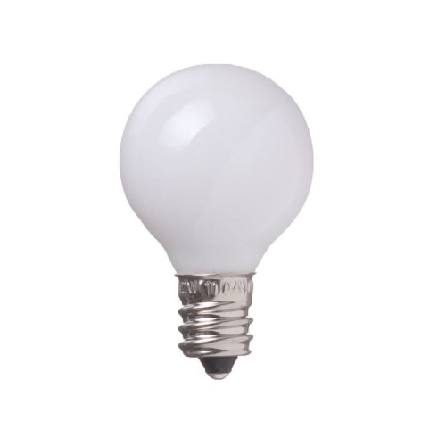 YAZAWA　ベビーボール球 G30 E12 5W ホワイト　G301205W