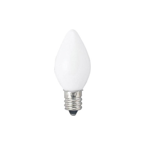 YAZAWA ローソク球10Wホワイト C301210W