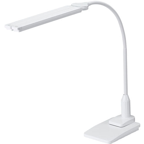 YAZAWA LED2灯クランプスタンドライト調光機能付き SDCCL13D01WH