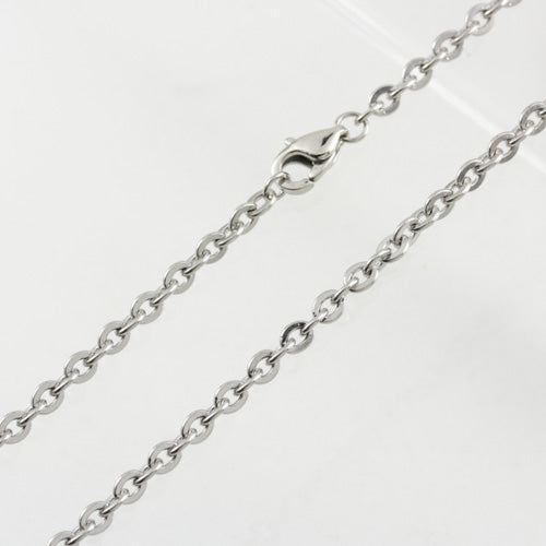Pure ステンレス アズキ チェーン ネックレス ペンダント 50cm 55cm PNC-204
