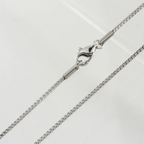 Pure ステンレス ベネチアン チェーン ネックレス ペンダント 40cm 1.2mm PNC-210