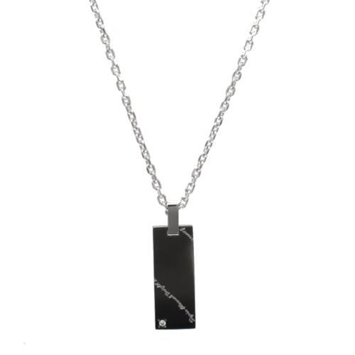 Pure 金属アレルギー対応 ノンアレルギー ステンレス316L ダイヤモンド ペンダント ネックレス PMS-131
