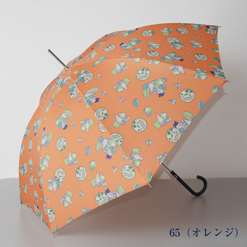 オーロラ チャムチャムマーケット CHAM CHAM MARKET 雨長傘 FRUITS オレンジ 1CM110020265