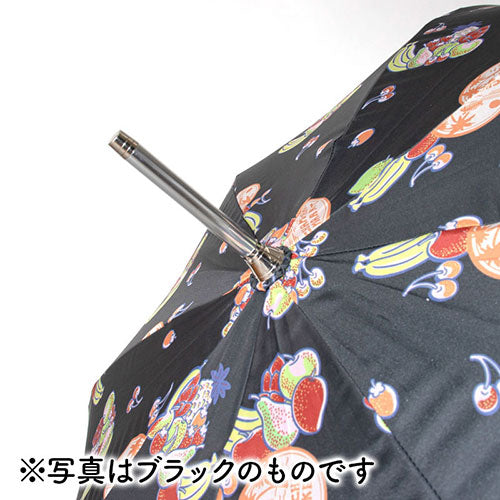 オーロラ チャムチャムマーケット CHAM CHAM MARKET 雨長傘 FRUITS オレンジ 1CM110020265