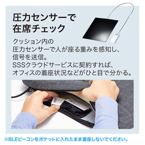 サンワサプライ スマートクッション SNC-CS3-BLEGY