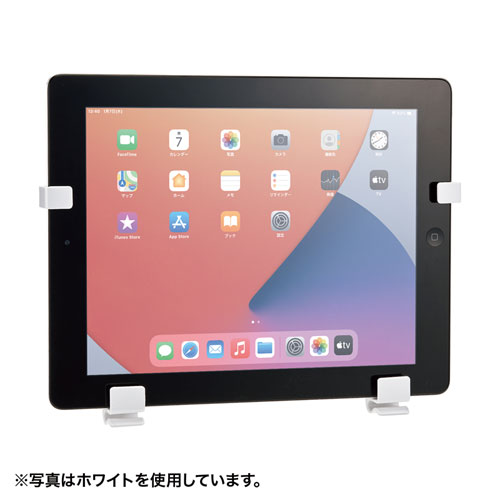 サンワサプライ iPad・タブレットホルダー MR-TABST9BKN