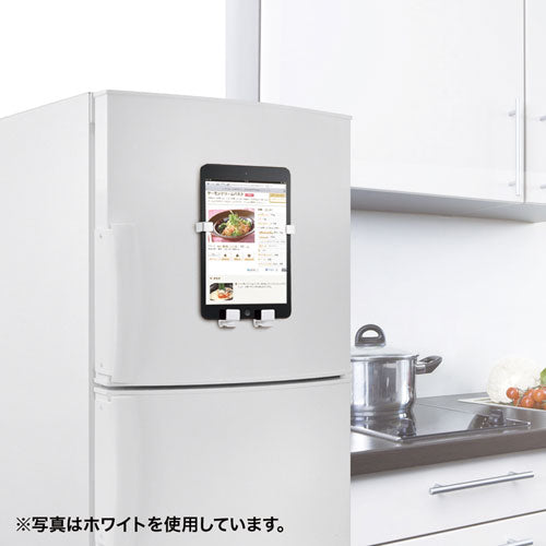 サンワサプライ iPad・タブレットホルダー MR-TABST9BKN