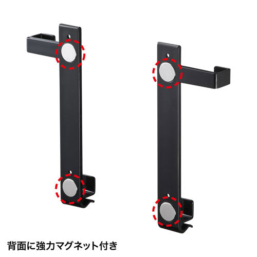 サンワサプライ iPad・タブレットホルダー MR-TABST9BKN