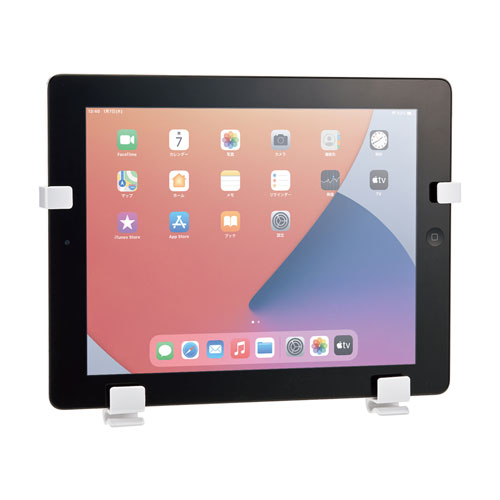サンワサプライ iPad・タブレットホルダー MR-TABST9WN