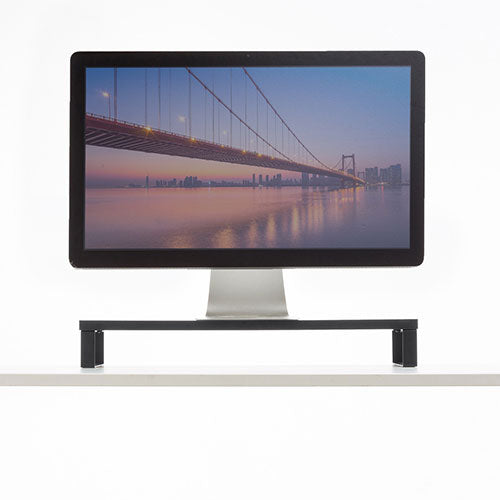 サンワサプライ 木製机上ラック W600 ブラック MR-LC312BK