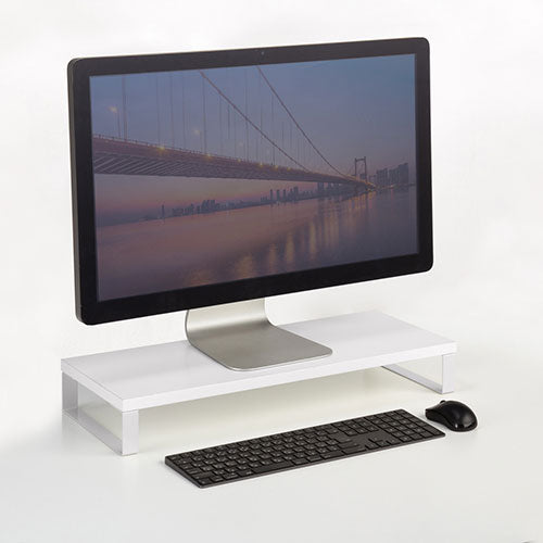 サンワサプライ 木製机上ラック W600 ホワイト MR-LC312W