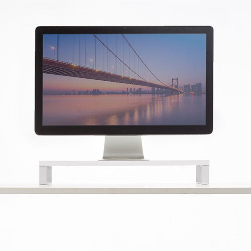 サンワサプライ 木製机上ラック W600 ホワイト MR-LC312W