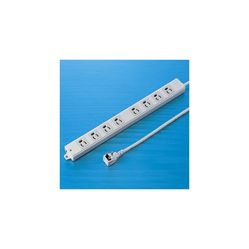 サンワサプライ 工事物件タップ(8個口・5m) TAP-KE8L-5
