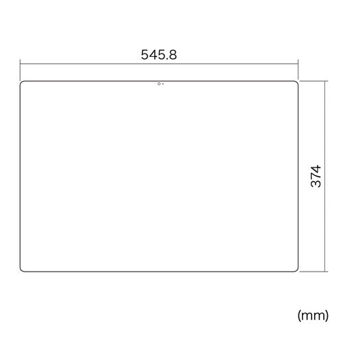 サンワサプライ Apple iMac 24インチ Retinaモデル用液晶保護防指紋光沢フィルム LCD-IM240KFP