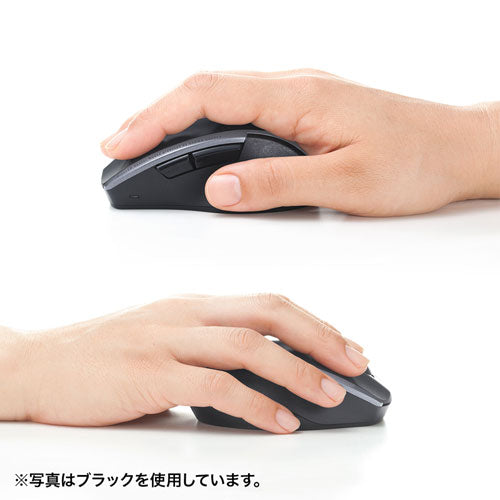 サンワサプライ 静音ワイヤレスブルーLEDマウス(5ボタン) MA-WBL166R