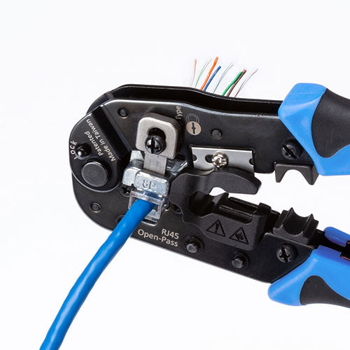 サンワサプライ かしめ工具(RJ-45、貫通型) LAN-TL22