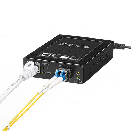 サンワサプライ 10Giga光メディアコンバータ LAN-EC2011TF