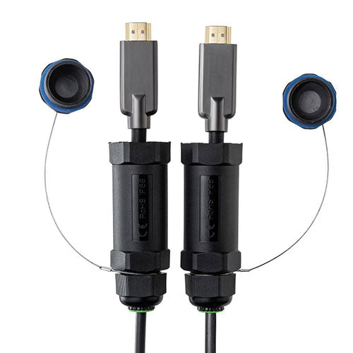 サンワサプライ ドラム付き光ファイバHDMIケーブル 8K対応 30m KM-HD20-UFBD30