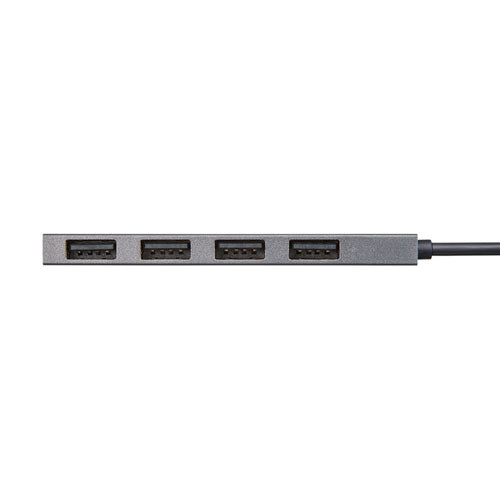 サンワサプライ USB Type-C USB2.0 4ポート スリムハブ USB-2TCH23SN