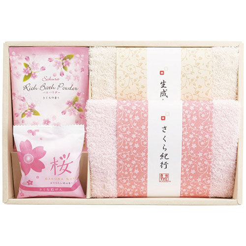 入浴セット さくら紀行100 6405-011