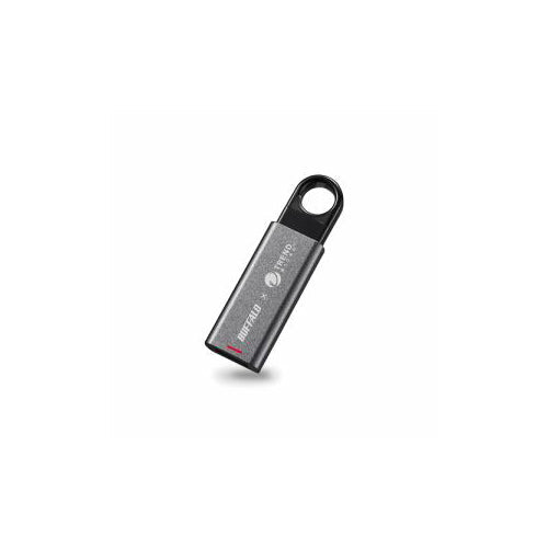 BUFFALO ウィルスチェック&パスワードロック&オートリターン機能搭載 USB3.1(Gen1)/USB3.0対応高速USBメモリー 32GB ダークシルバー RUF3-KV32G-DS