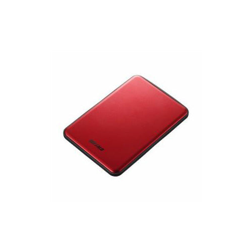 BUFFALO USB3.1(Gen1)/USB3.1 ポータブルHDD 2TB レッド HD-PUS2.0U3-RDD