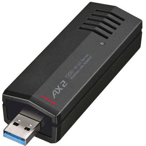 BUFFALO バッファロー 無線子機 ブラック WI-U3-1200AX2